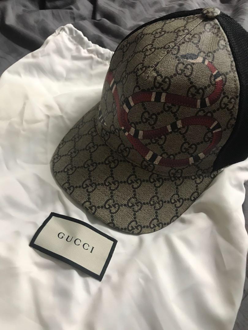 Gucci King Cap, Luxury, on Carousell