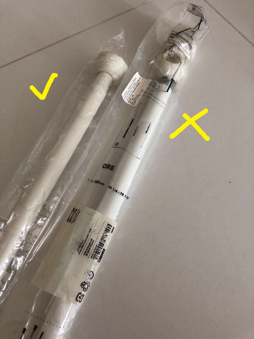 Ikea Shower Curtain Rod Furniture Others On Carousell