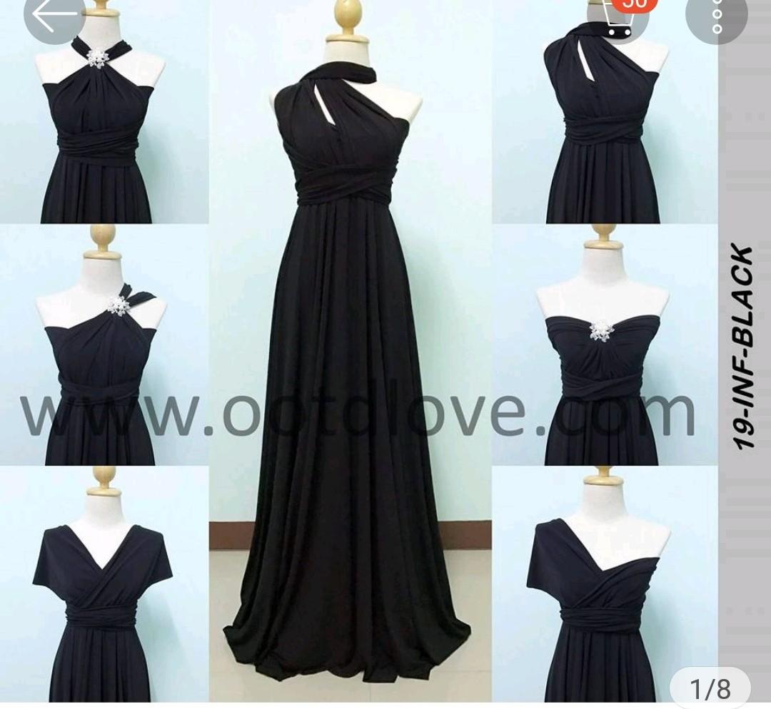 infinity dress with tube