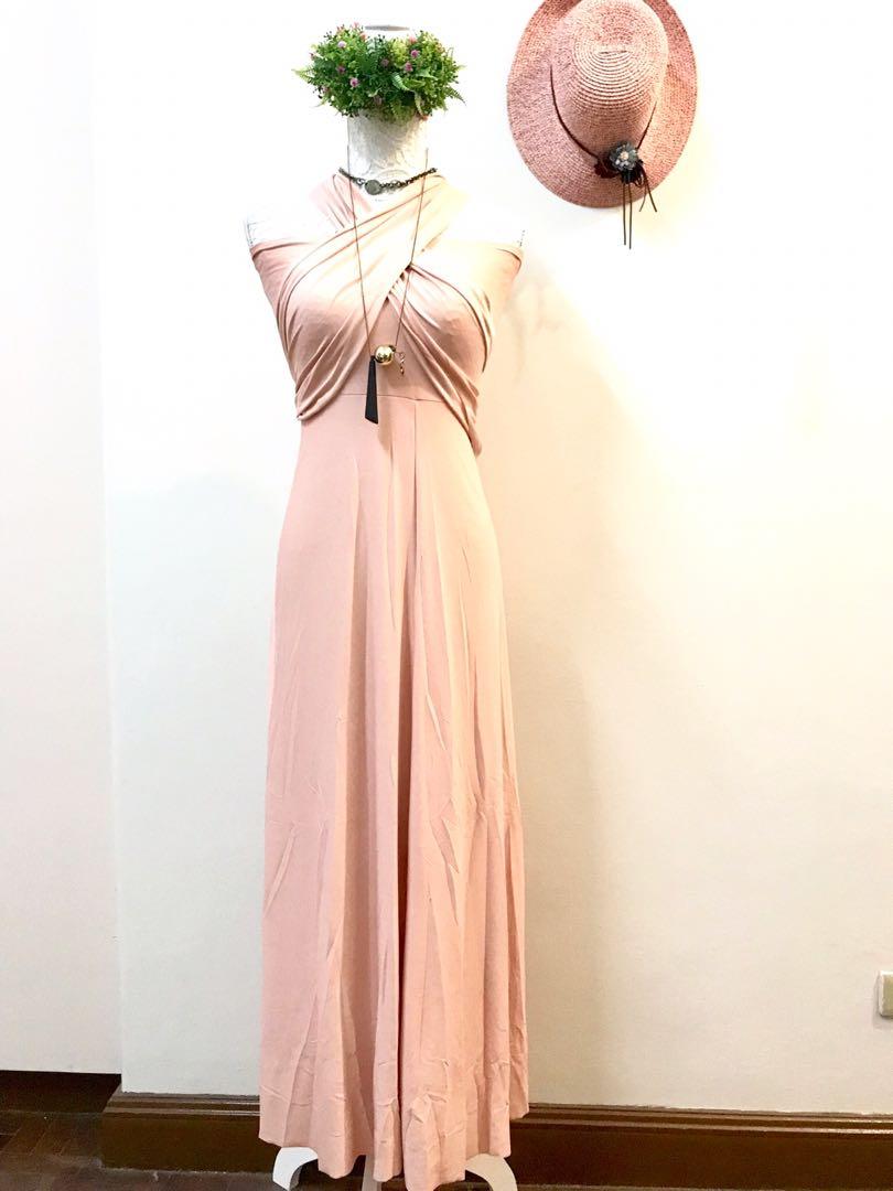 infinity maxi dress