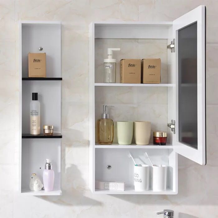 Instock Bathroom Vanity Side Shelf Only Furniture Home Decor Others On Carousell