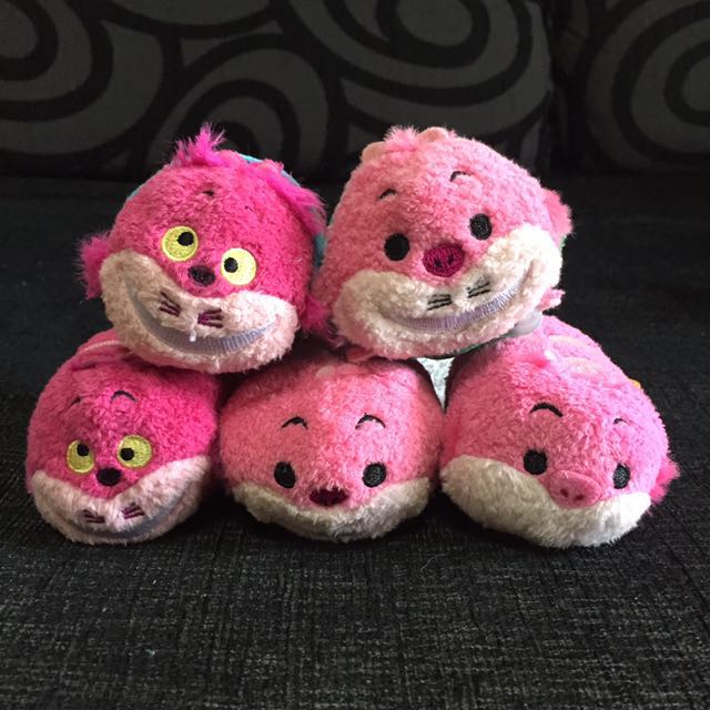 Instock Disney Alice In Wonderland Cheshire Cat Tsum Tsum Plush
