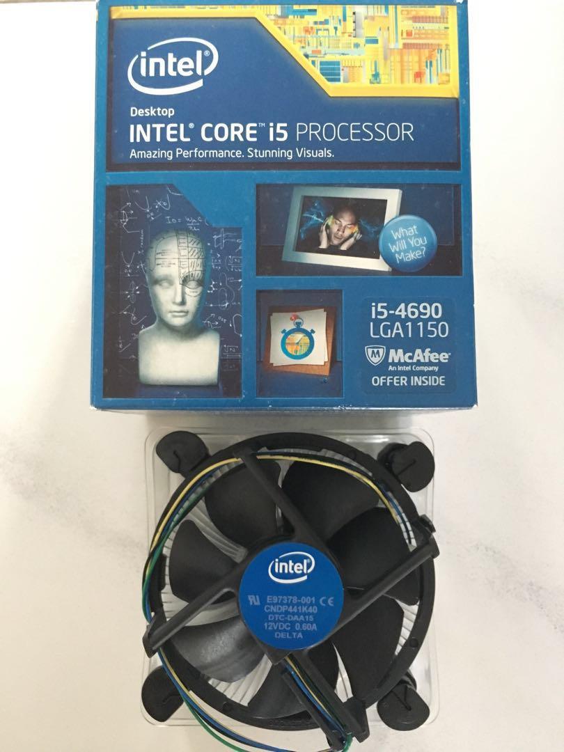 Intel i5 LGA1150 stock cpu cooling fan 