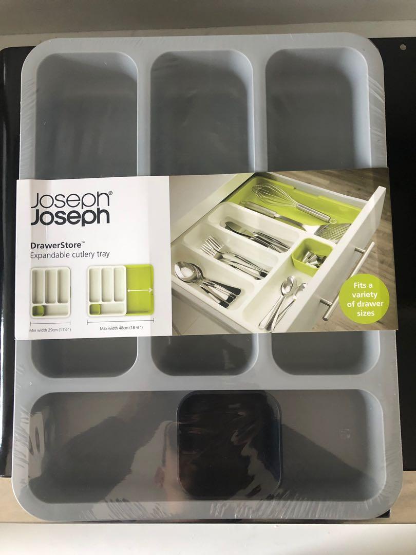 Joseph Joseph DrawerStore Expandable Cutlery Tray, Furniture & Home