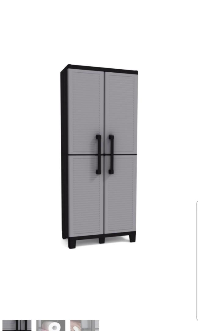 Keter Space Winner Tall Metro Storage Utility Indoor Outdoor