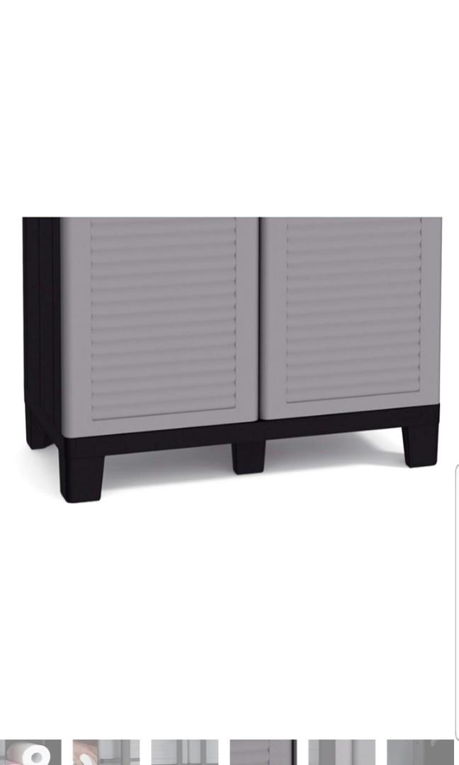 Keter Space Winner Tall Metro Storage Utility Indoor Outdoor
