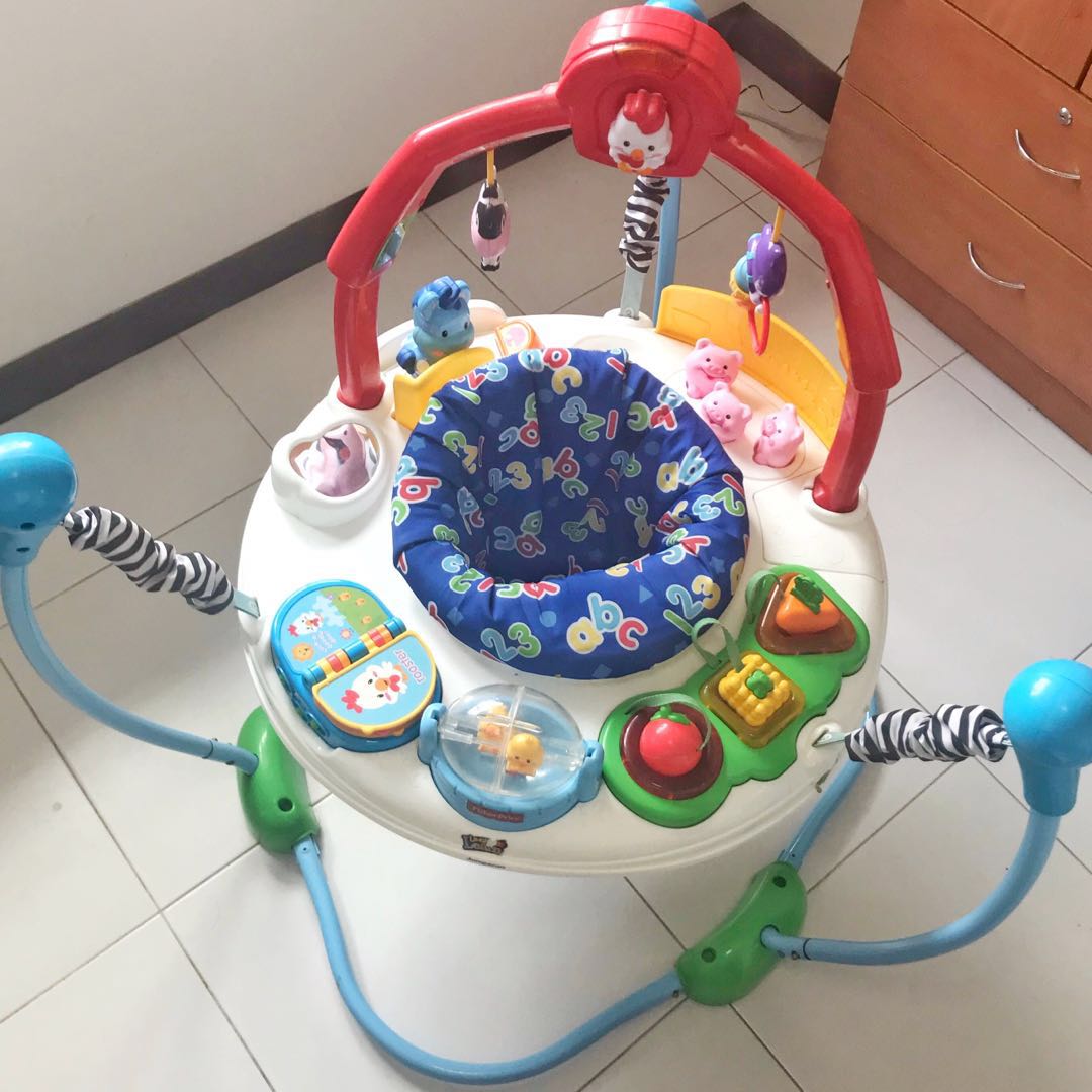 fisher price laugh and learn jumperoo farm