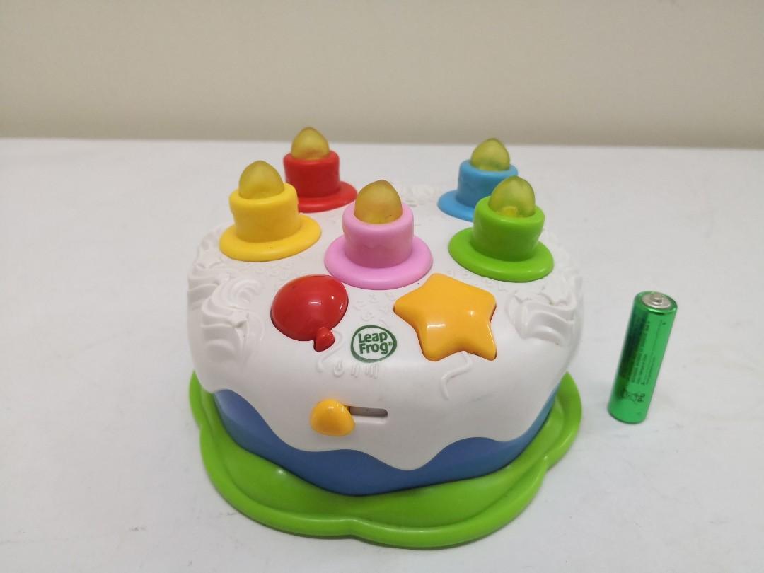 LeapFrog Counting Candles Birthday Cake Lights Music Toy for sale online 