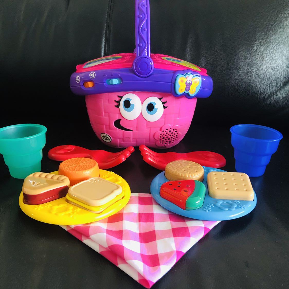 Leapfrog picnic basket, Babies & Kids, Baby Nursery & Kids Furniture