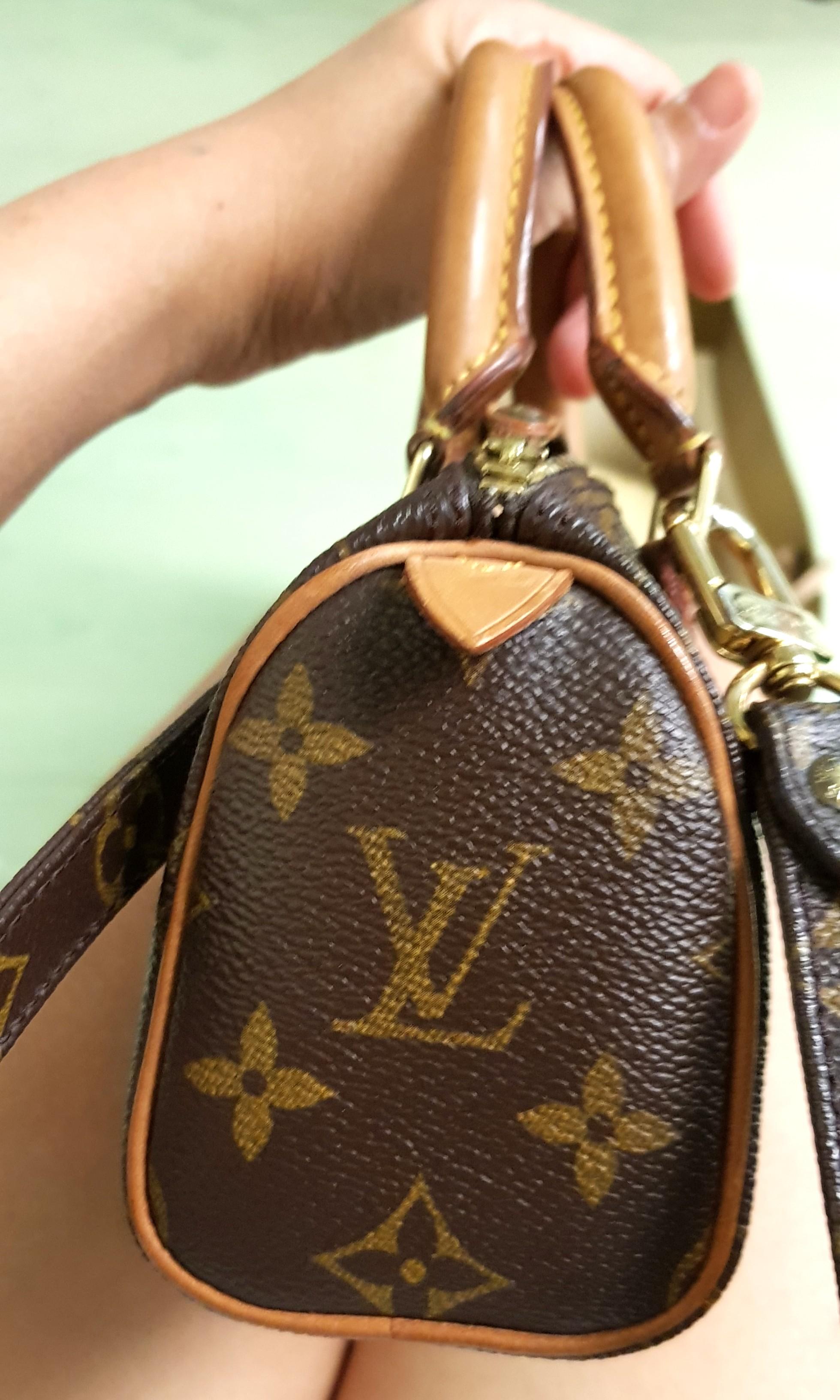 FINAL PRICE $498] LV Speedy Mini HL, Luxury, Bags & Wallets on Carousell