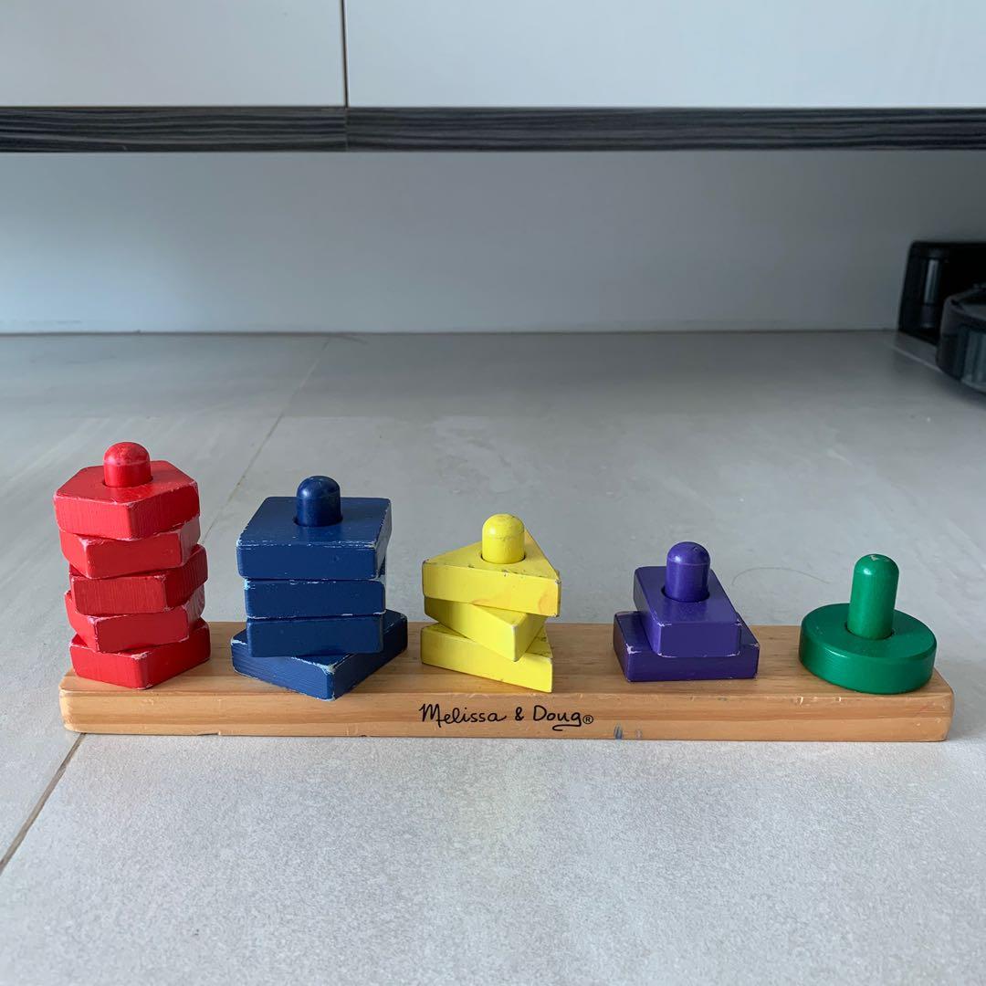 melissa and doug stack and sort