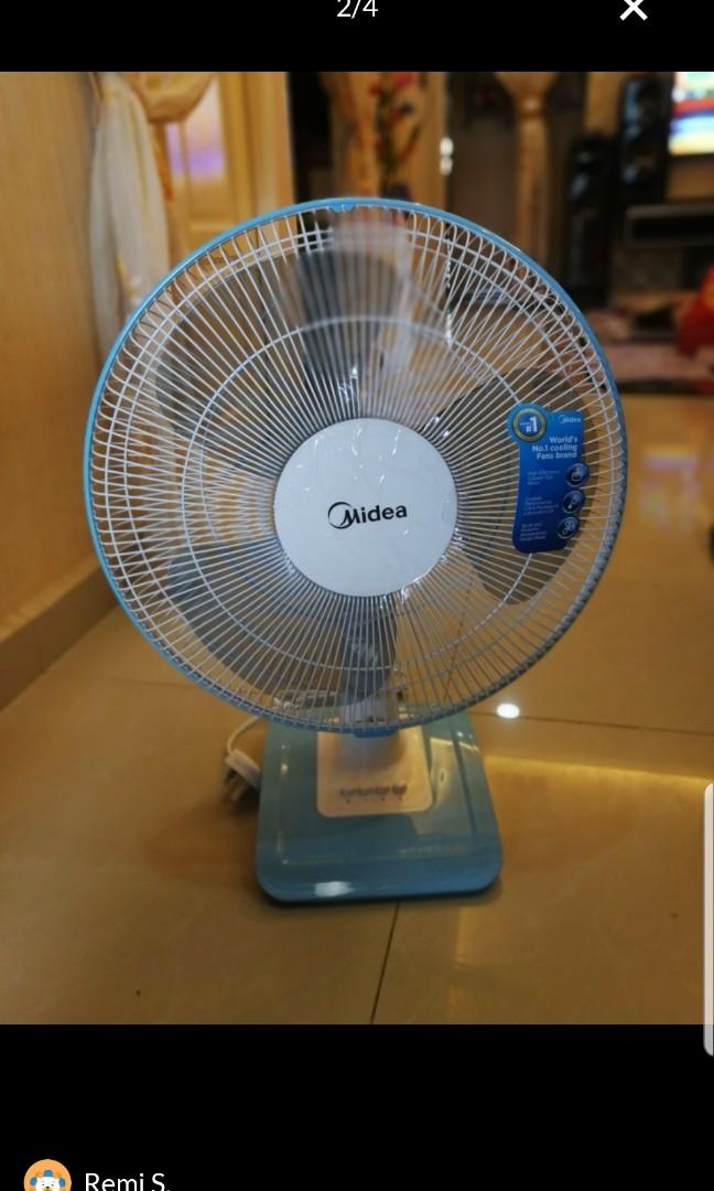 Midea 16 Table Fan Mf 16ft17nb Kitchen Appliances On Carousell