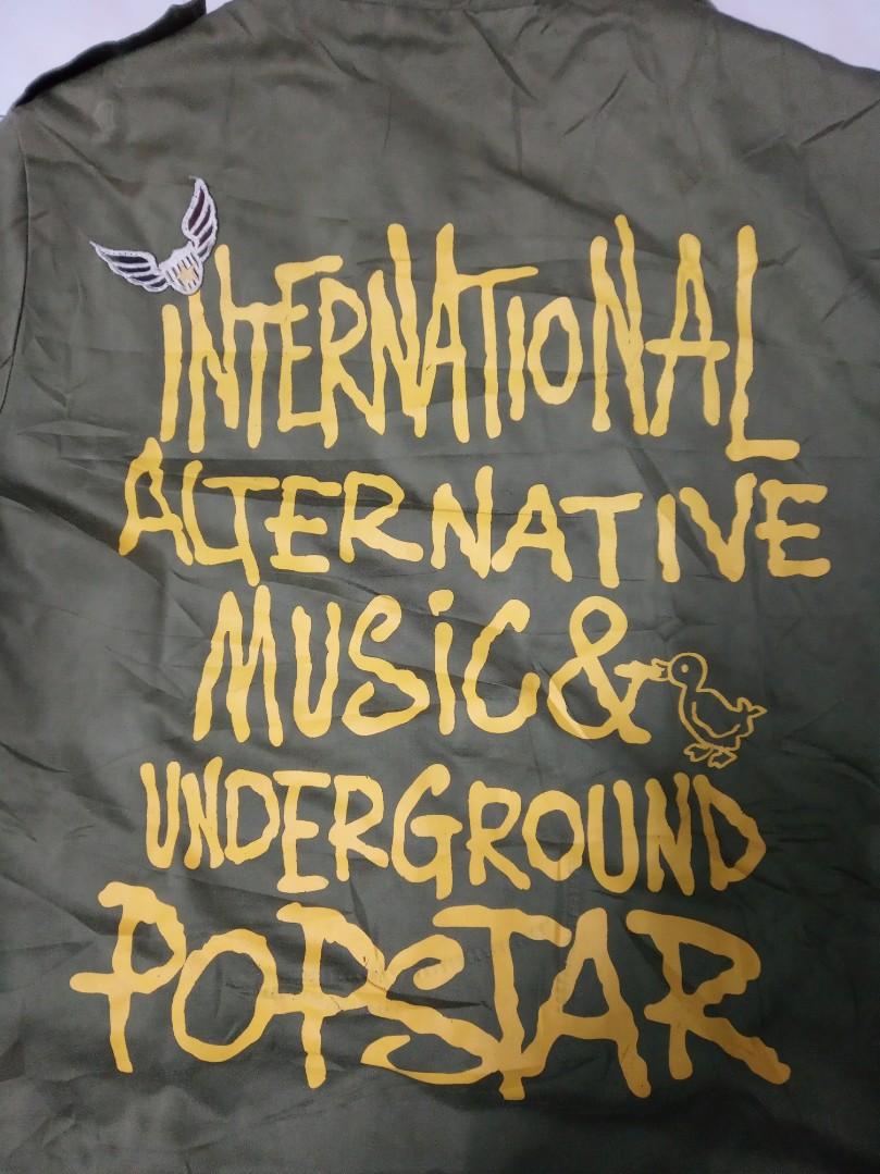 Military jacket (patches), Men's Fashion, Tops & Sets, Hoodies on Carousell