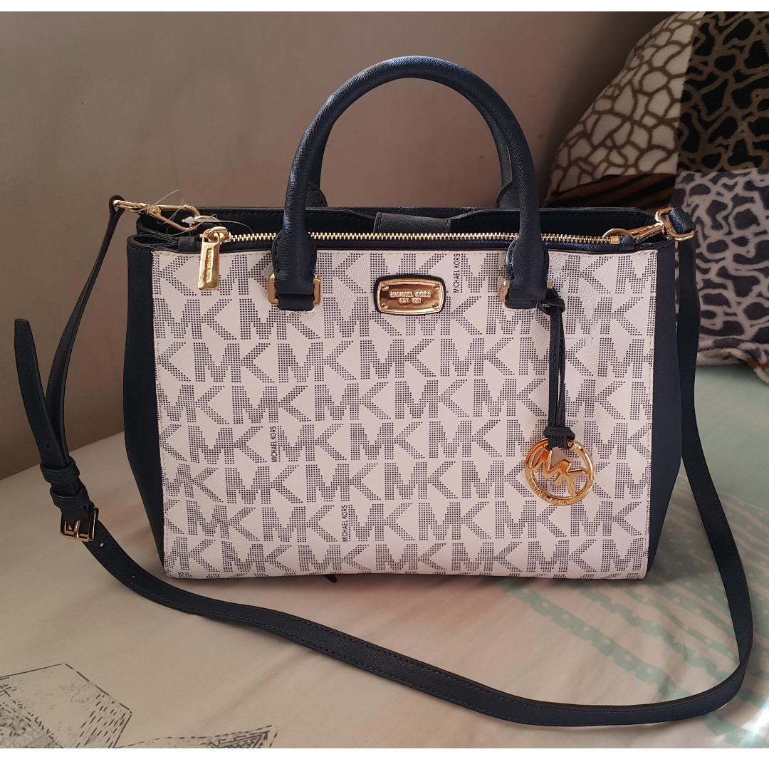 michael kors mk print bag