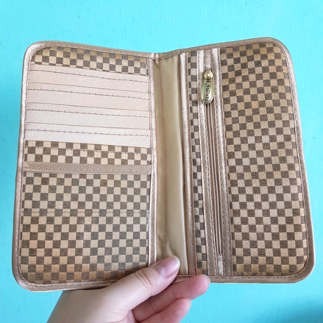 Naraya Gold Wallet Cards Holder Luxury Bags Wallets on Carousell