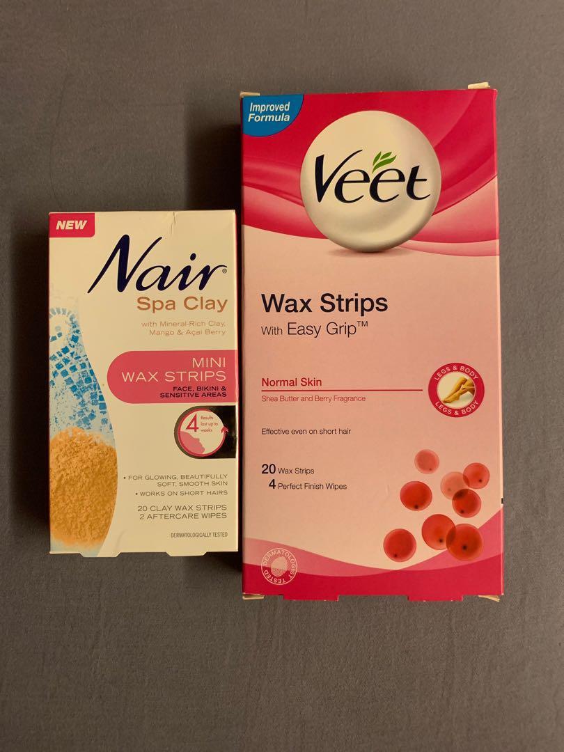New Wax Strips For Leg Face Underarm Bikini Line Health Beauty