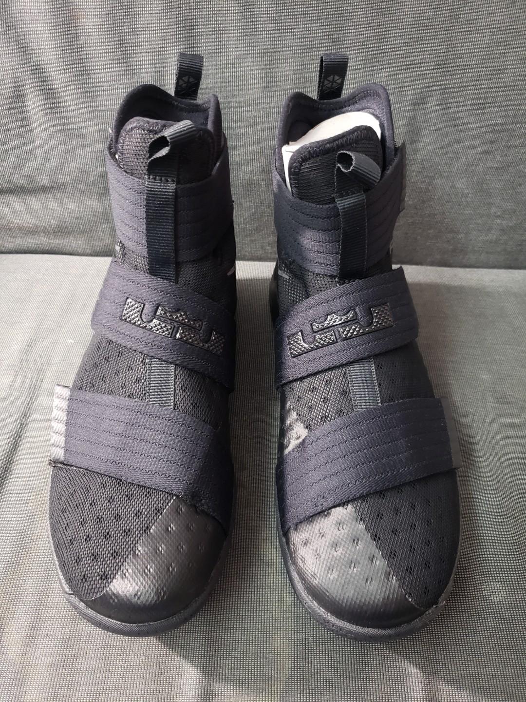 nike lebron soldier 10 triple black