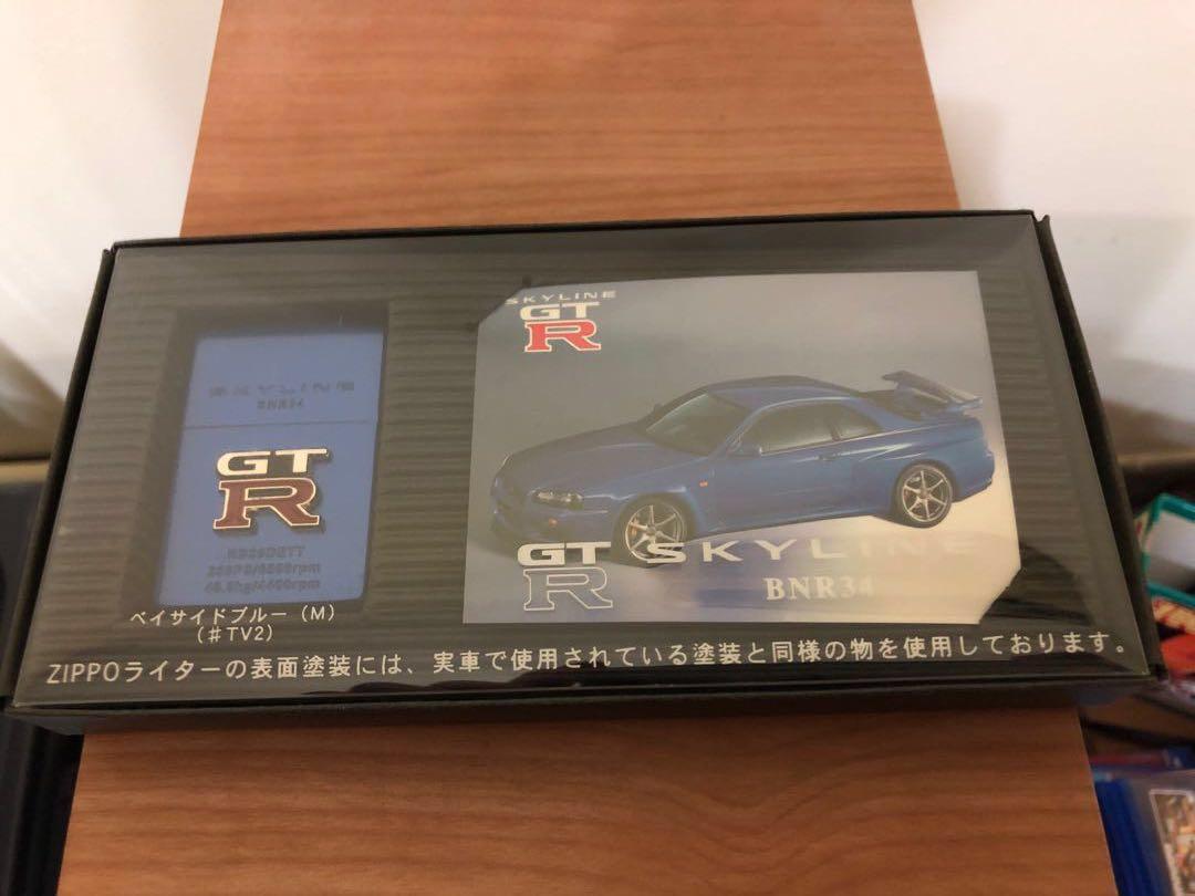 Nissan Skyline GTR 34 Zippo Lighter 0234/1000 limited edition 