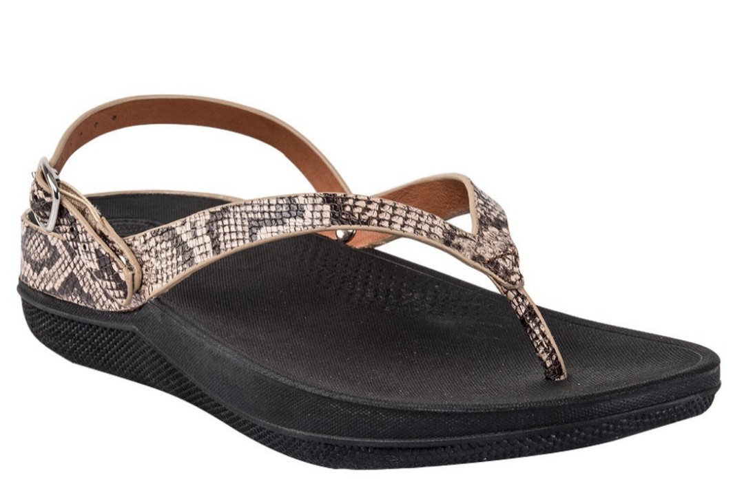 Flip leather 2024 sandals fitflop