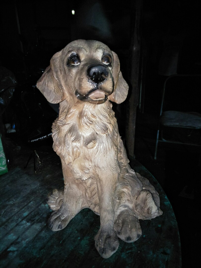 Patung Resin Anjing Cantik Antiques Others On Carousell