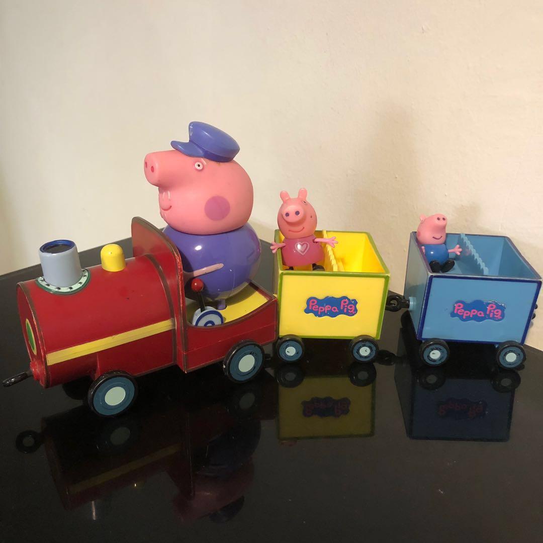 peppa pig train toy