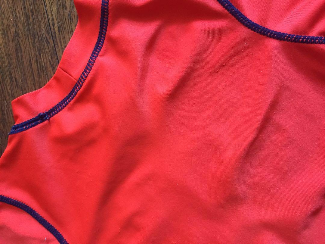 Preloved Carter’s rash guard and Charlie Banana’s swim diaper, Babies