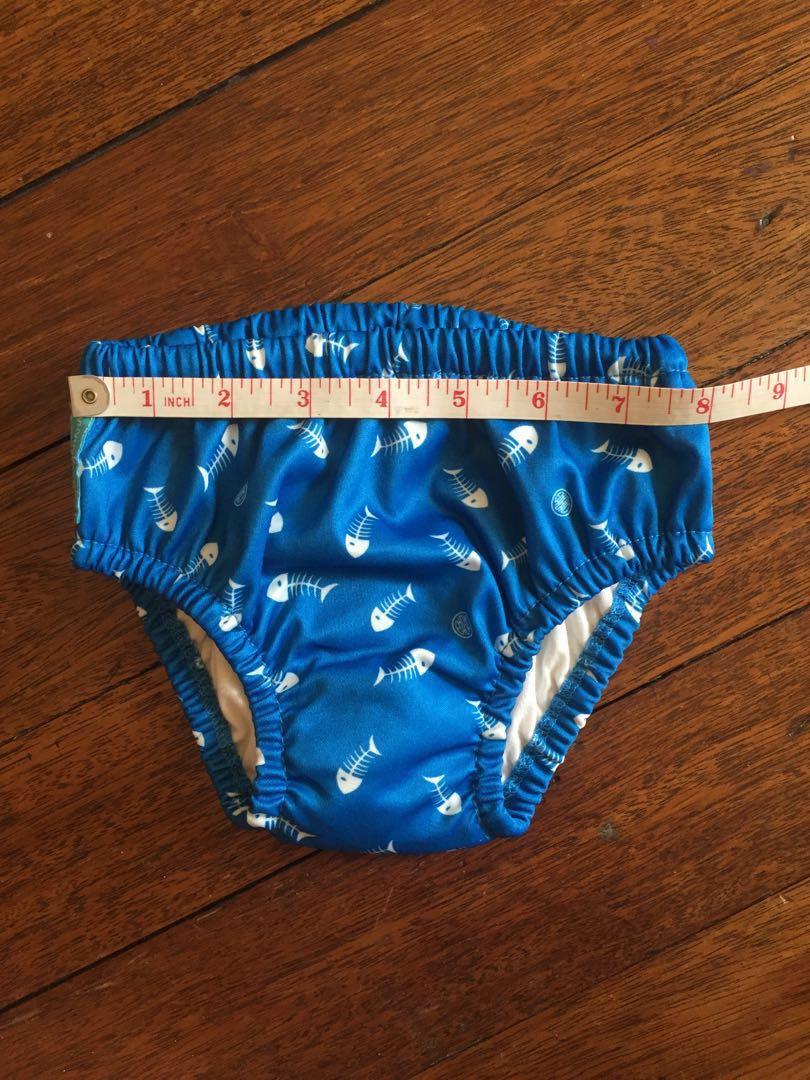 Preloved Carter’s rash guard and Charlie Banana’s swim diaper, Babies