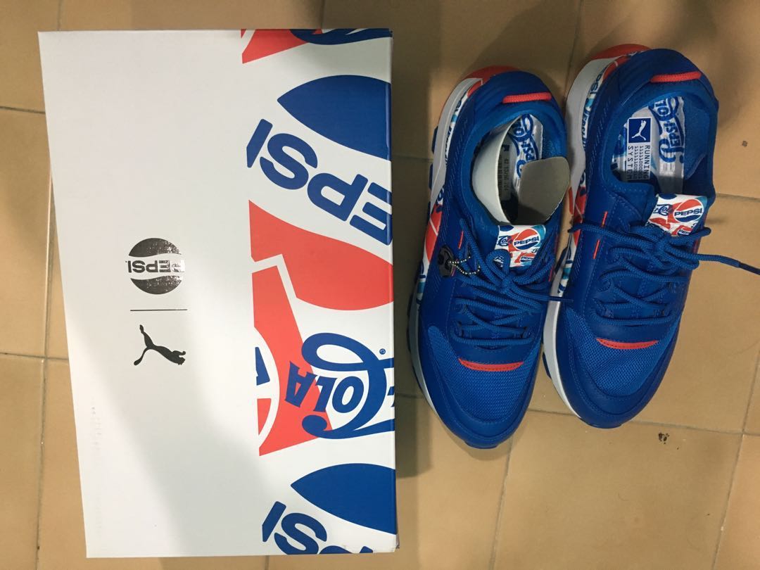 Puma rs-0 clearance x pepsi sneaker
