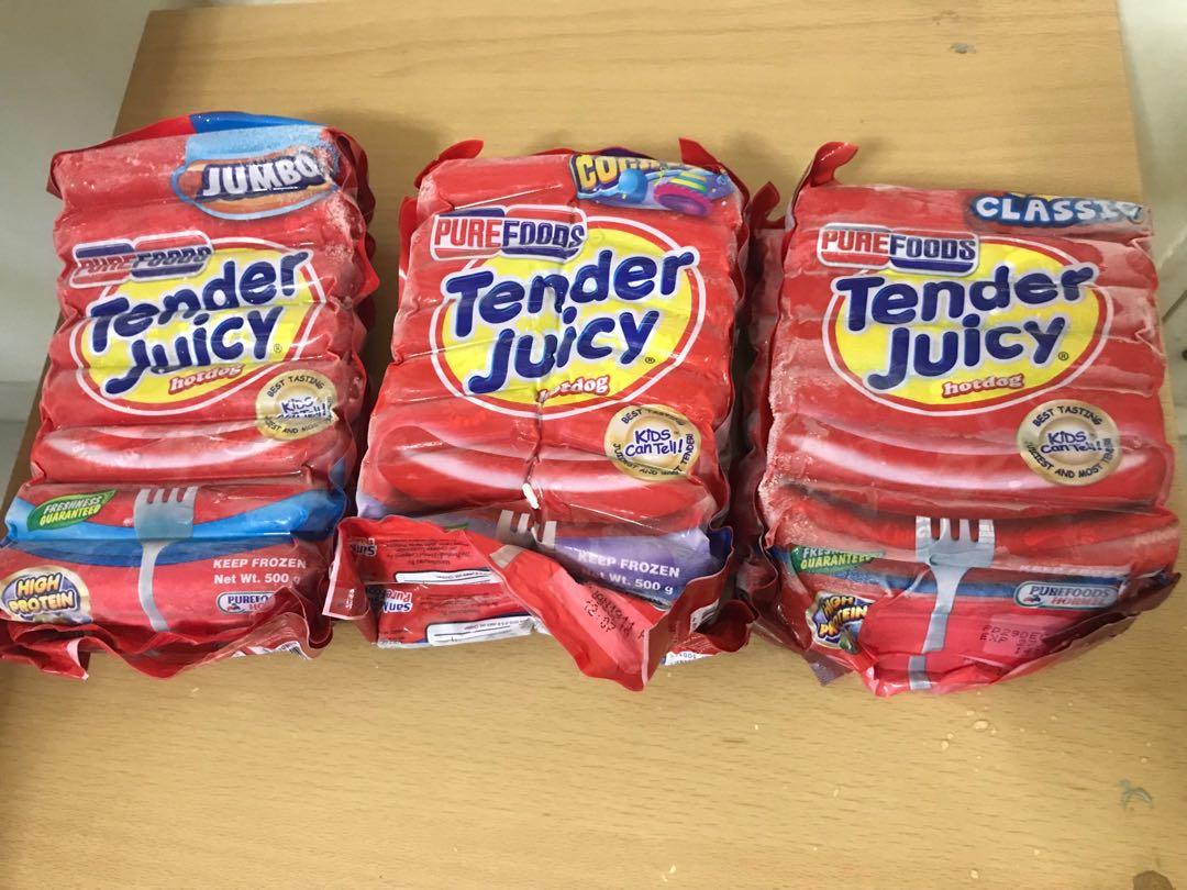 Purefoods Tender Juicy Hotdog 500g Food Drinks Instant Food On