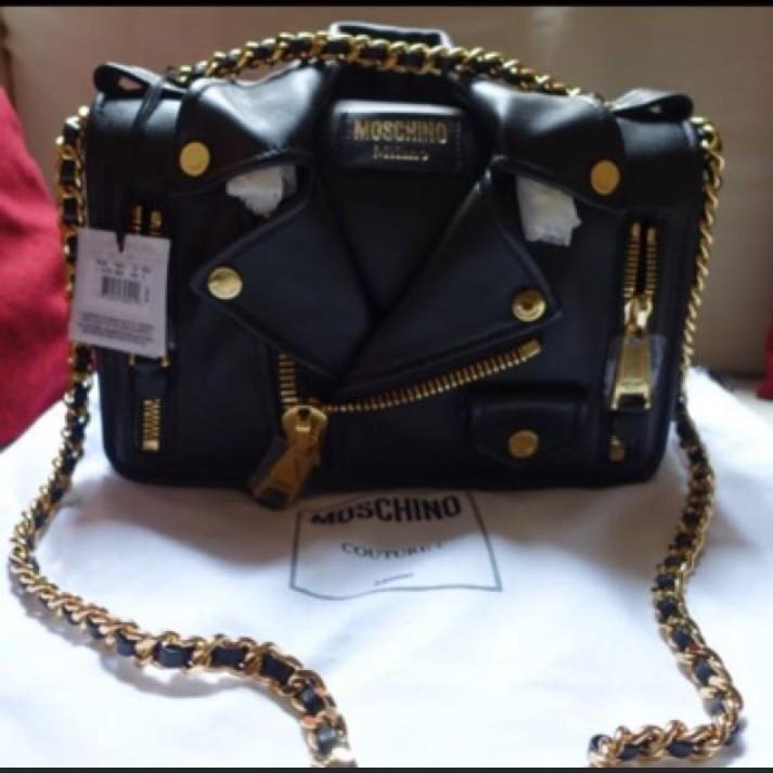 Moschino jacket bag replica outlet