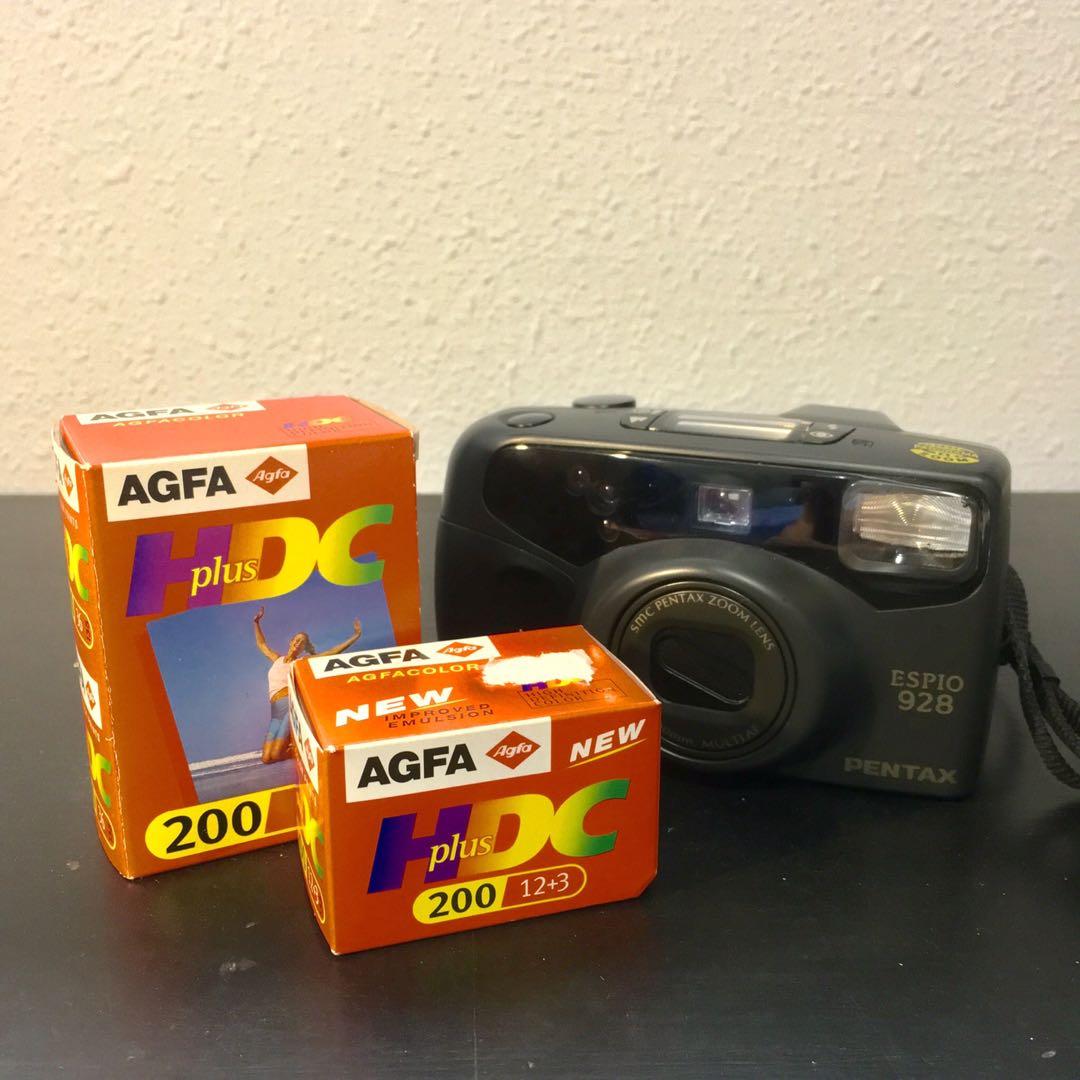 Agfa 3 x Agfa HDC Plus color 100  35mm expired film 