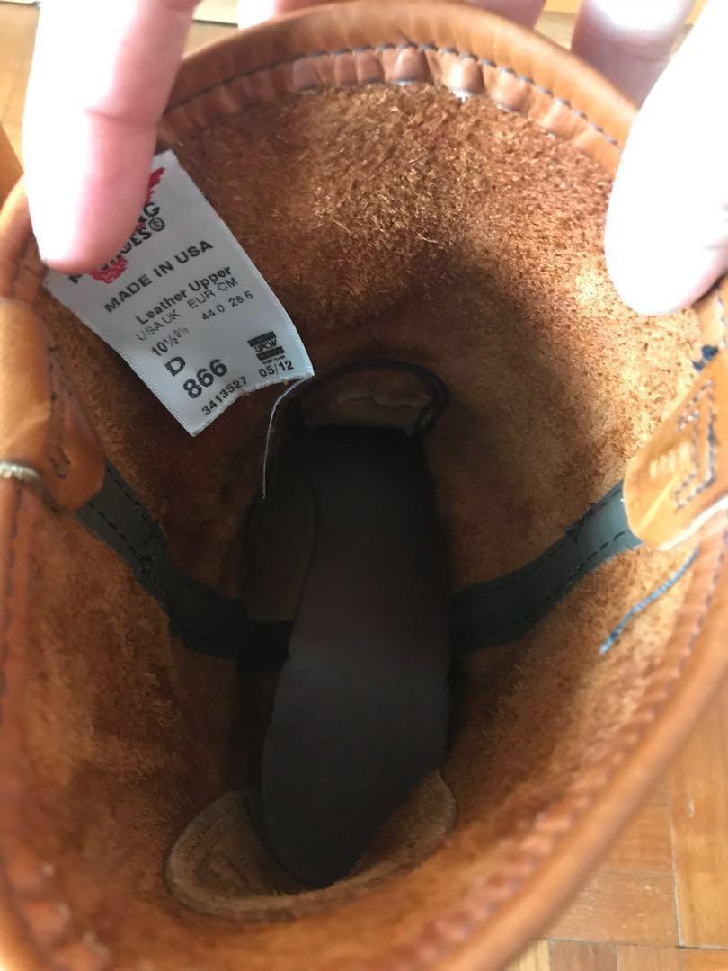 Red wing deals boots 866