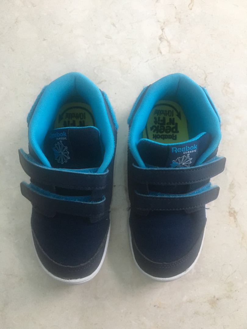 Reebok Classic Peek N Fit Ortholite Babies Kids Babies Kids