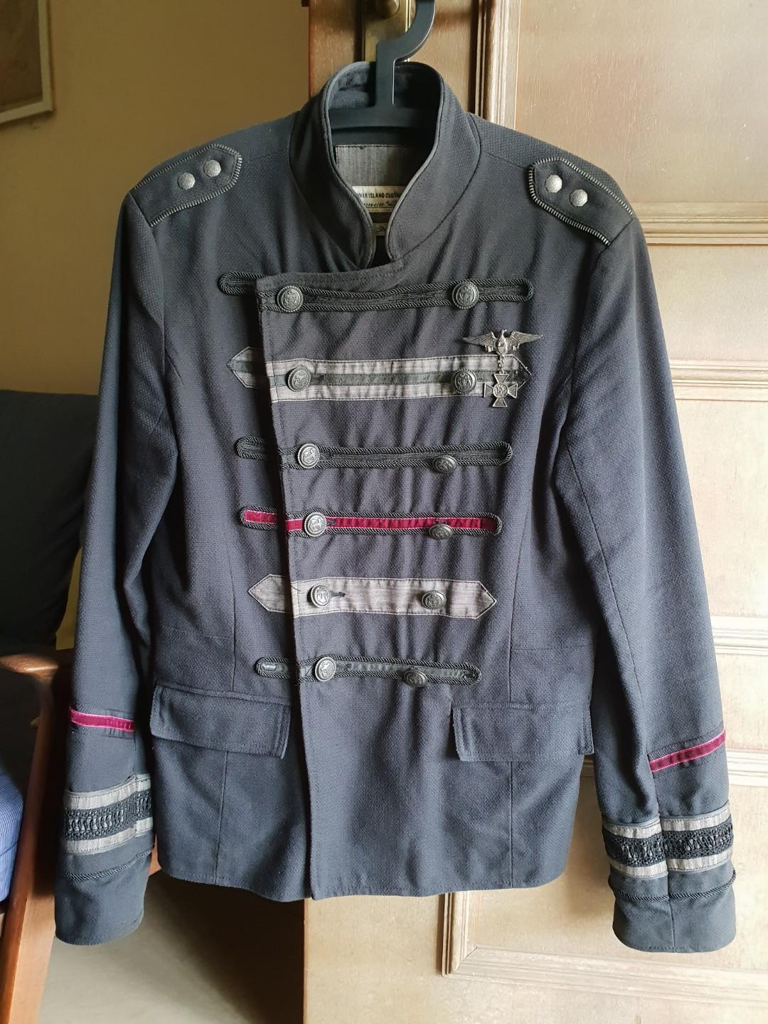 River island military jacket