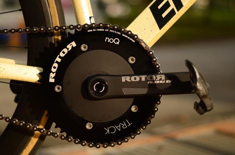 ROTOR ALDHU TRACK CRANK 160mm - パーツ