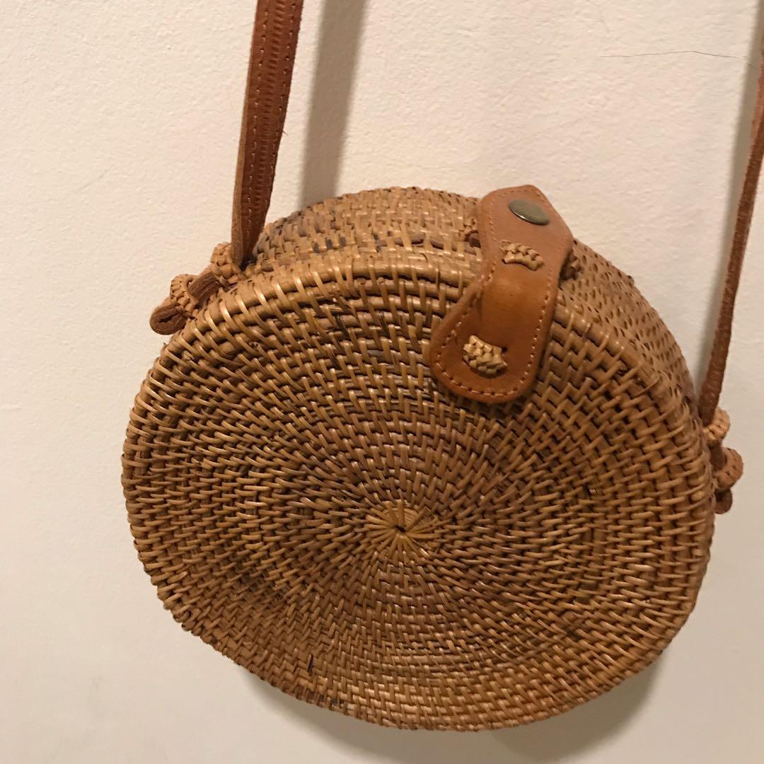 basket round bag