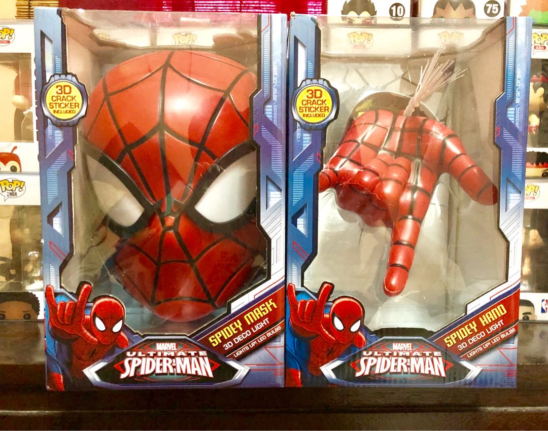 Spiderman 3d Deco Light Toys Games Others On Carousell
