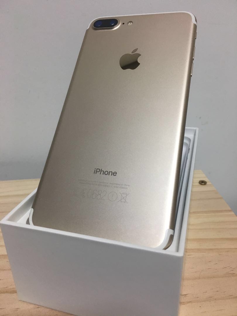 Spoilt Home Button Iphone 7 Plus 128gb Gold Mobile Phones Tablets Iphone Iphone 7 Series On Carousell
