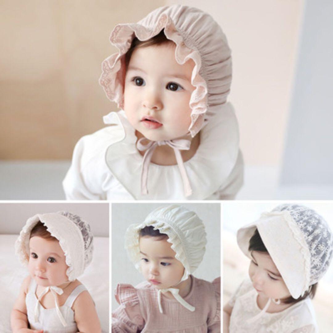 baby girl sun bonnet