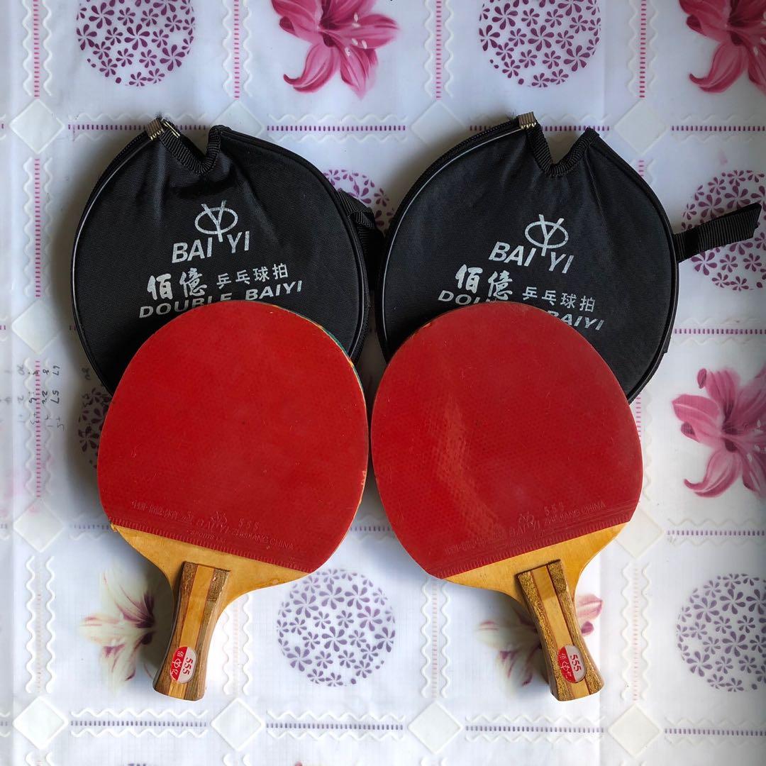 Table Tennis Rackets, Sports Equipment, Sports & Games, Racket & Ball