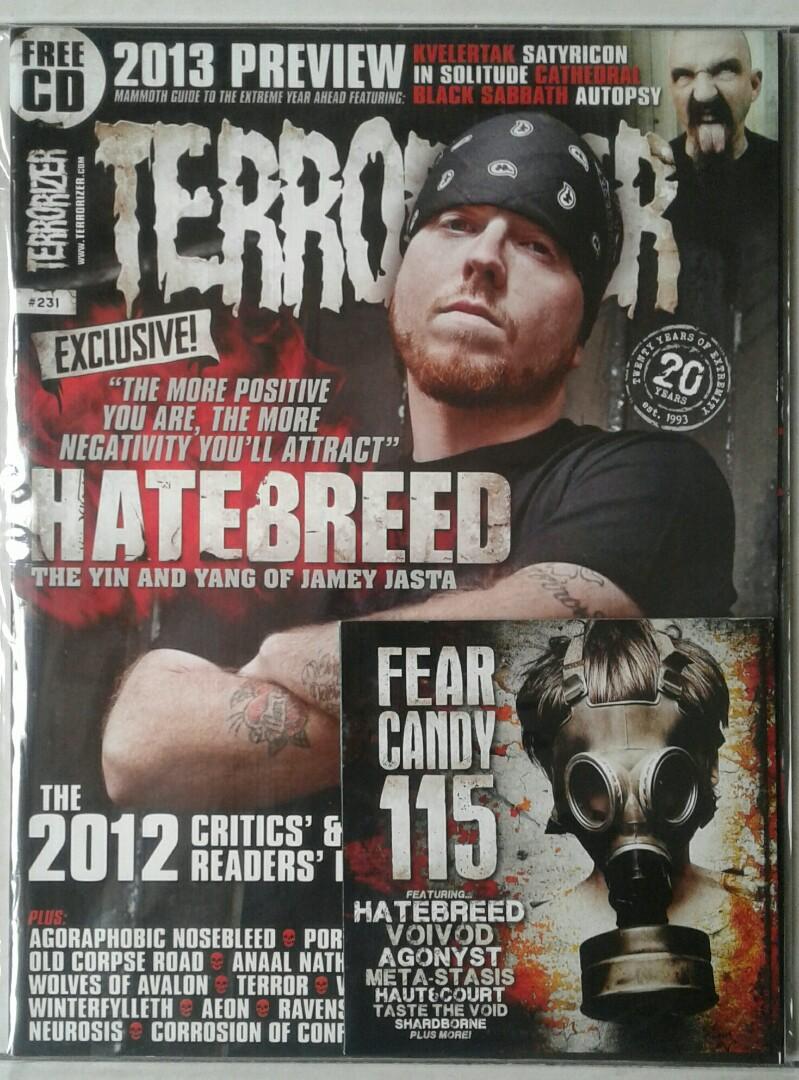 TERRORIZER - HATEBREED (Category: CDs & DVDs) located in Kuala Lumpur. Submitted by pakcik.666 (Listing ID 214078591, Image 1). Description: TERRORIZER - HATEBREED * Free CD.