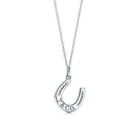 Horseshoe Lucky Pendant Necklace 