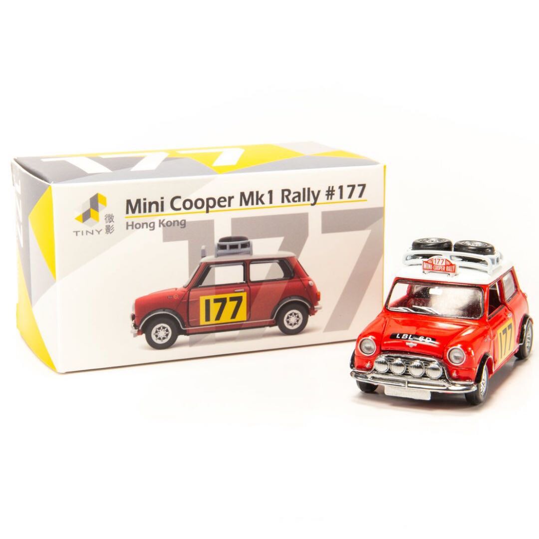 Tiny City 177 Die Cast Model Car Mini Cooper Rally 177 Atc64546 Toys Games Others On Carousell