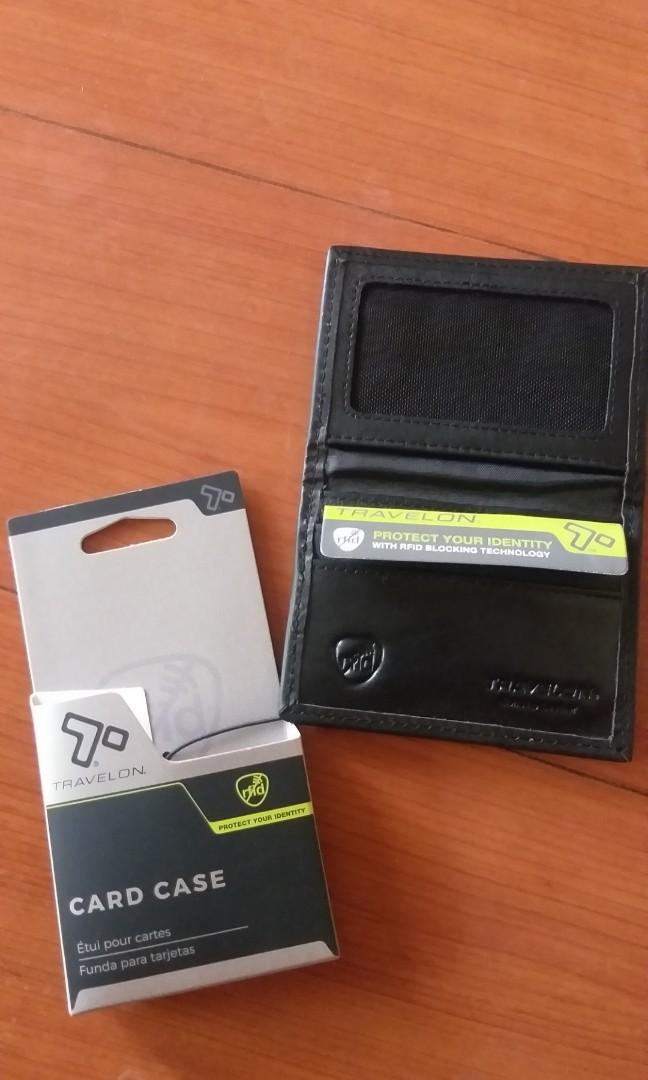 Travelon RFID Blocking Classic Card Case Black 82022-500 