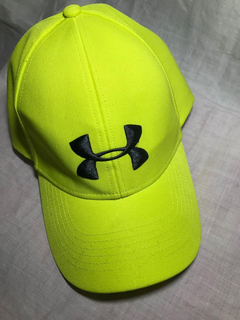 Yellow under hot sale armour hat