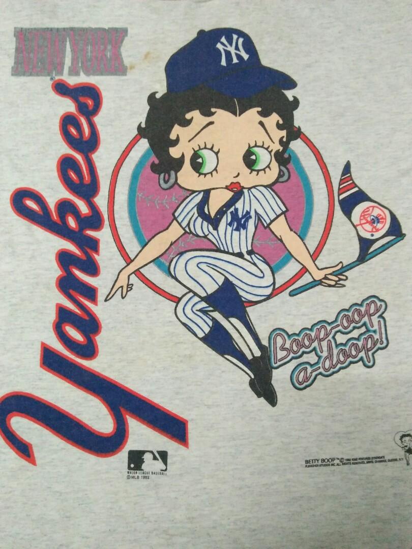 Mlb New York Yankees Betty Boop Shirt - High-Quality Printed Brand