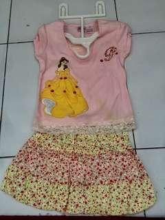 Baju Princess untuk anak 4-5 th