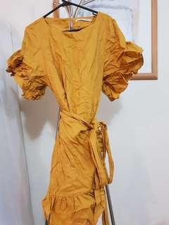 Hansen Gretel mustard dress 2