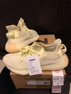 Adidas Yeezy Boost 350 V2 Butter 奶油白 F36980 US8號 台灣公司貨