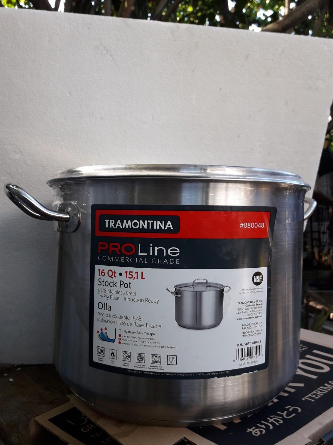 Tramontina Pro Line Commercial Grade Stock Pot (16 qt)